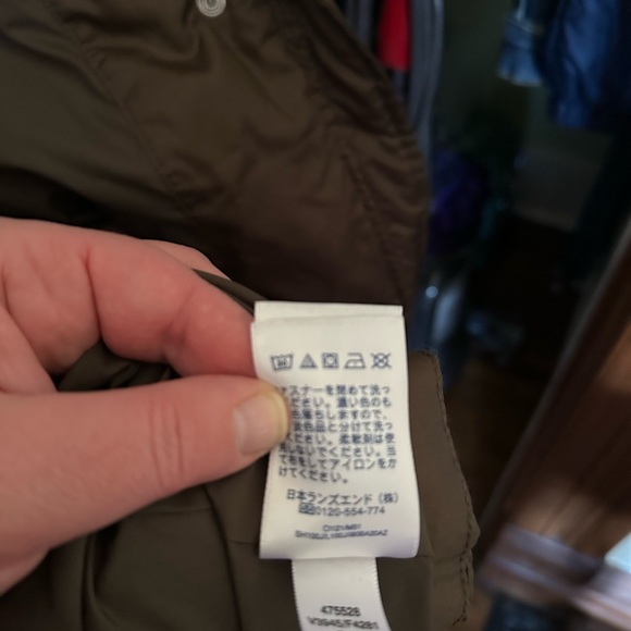 Lands' End Brown Quilted Long Puffer Jacket - Like New - Picture 9 of 16